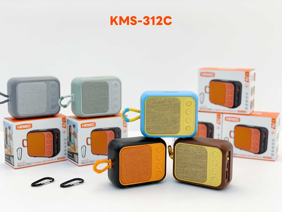 Ασύρματο ηχείο Bluetooth - KMS-312C - 260837 - Grey