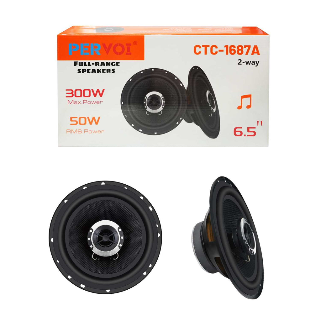 Ηχεία αυτοκινήτου - CTC-1687A - 6.5" - 000539