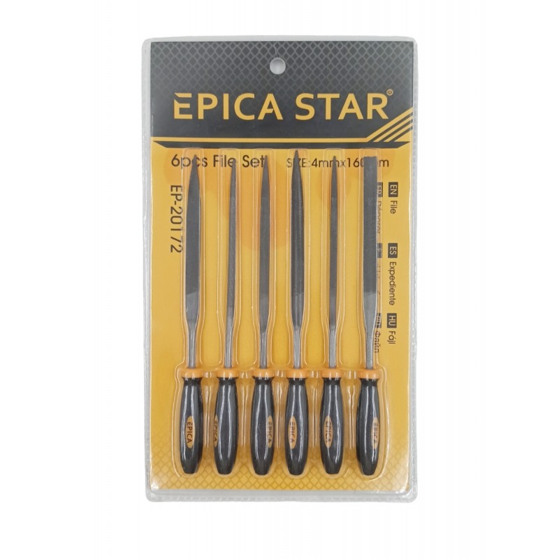 ΛΙΜΕΣ 4mmX16mm EPICA STAR ΣΕΤ 6ΤΜΧ EP-20172 ΕΡΓΑΛΕΙΑ > ΧΕΙΡΟΣ > ΑΛΛΑ ΕΡΓΑΛΕΙΑ ΧΕΙΡΟΣ