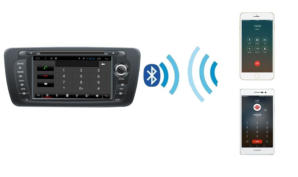 Ηχοσύστημα αυτοκινήτου 2DIN - Seat Ibiza - Android - KD-7004