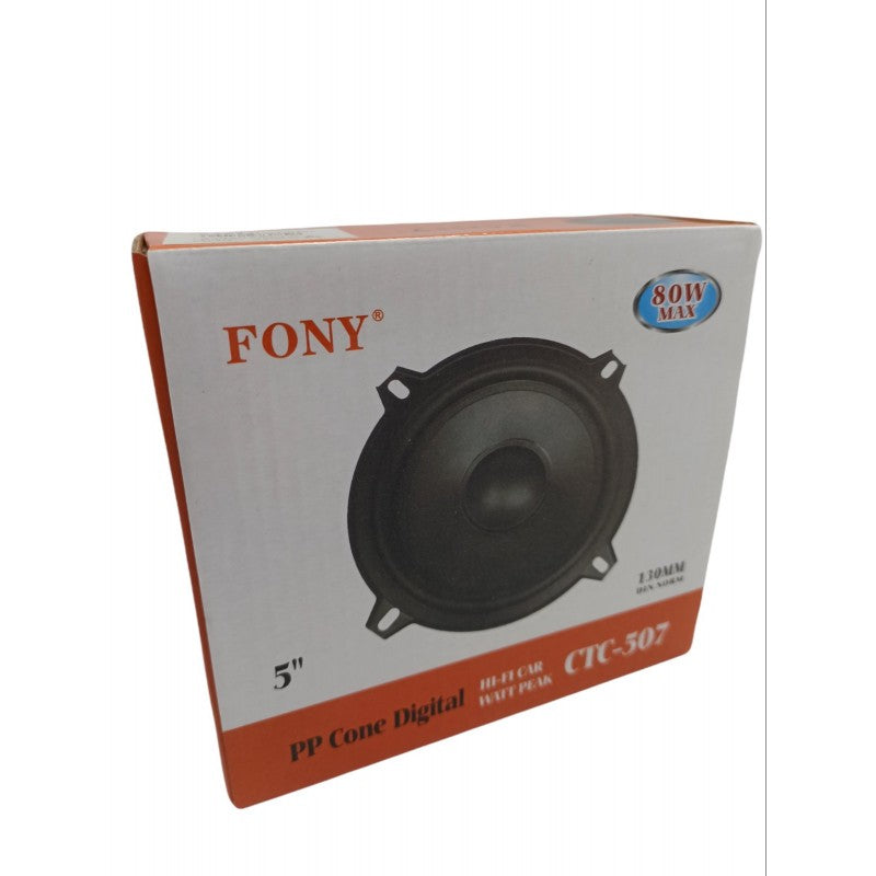 ΗΧΕΙΟ 5'' 80W FONY CTC-507 AUTO/MOTO > ΗΧΟΣ & ΕΙΚΟΝΑ AUTO/MOTO > ΗΧΟΣΥΣΤΗΜΑΤΑ