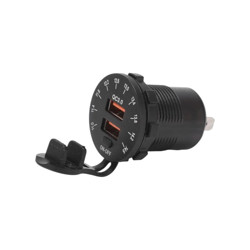 Σταθερή θύρα φόρτισης USB οχημάτων - Quick Charger - 1540405/06 - 507935