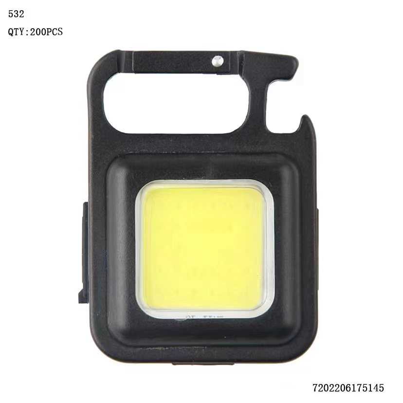 Mini επαναφορτιζόμενος φακός LED μπρελόκ - 532 - 175145