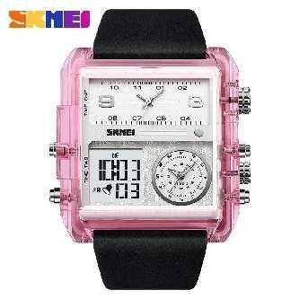 Ψηφιακό/αναλογικό ρολόι χειρός - Skmei - 2020 - Pink ΡΟΛΟΓΙΑ>Ρολόγια χειρός>Ψηφιακά ρολόγια χειρός