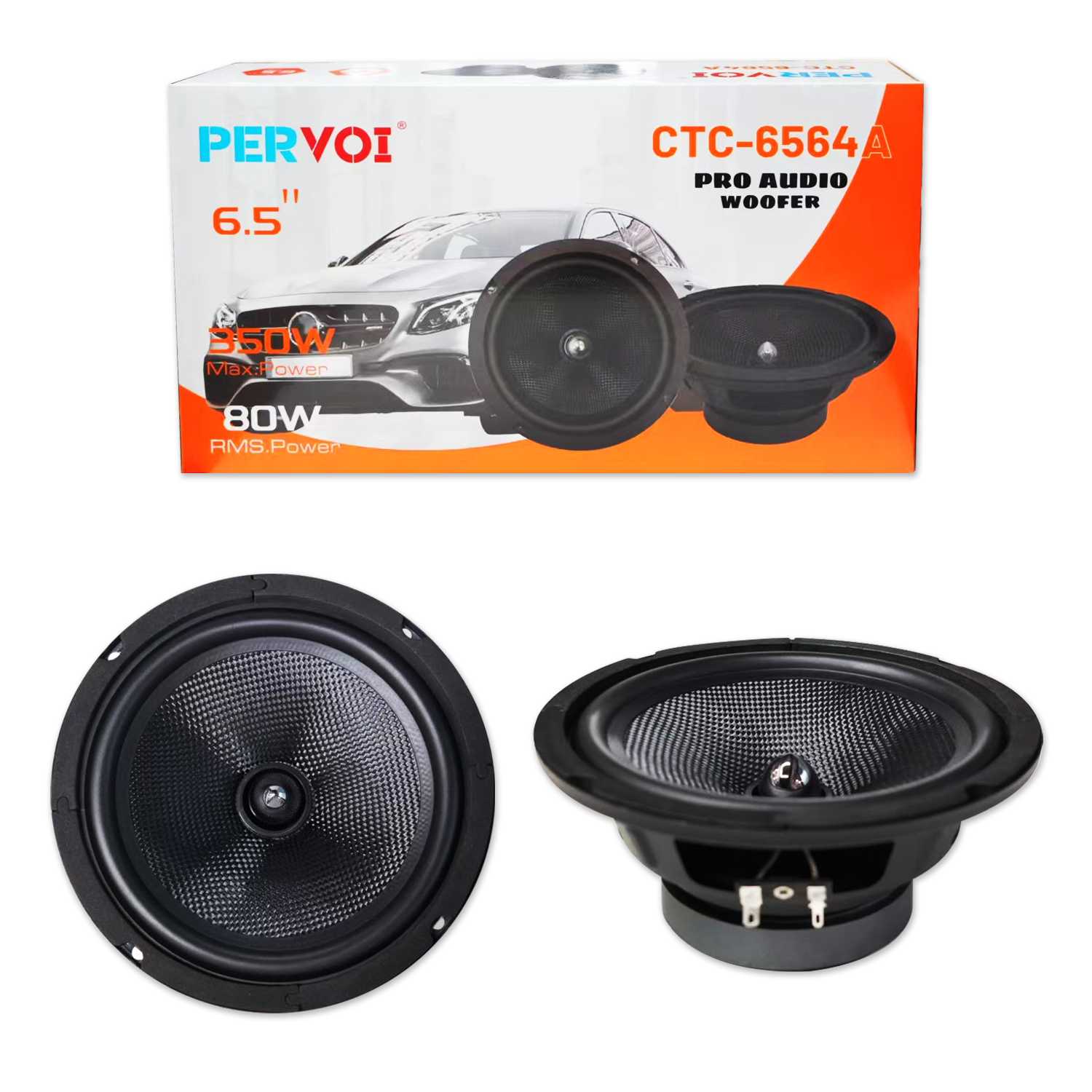 Ηχεία αυτοκινήτου - CTC-6564A - 6.5" - 000524 AUTO-MOTO-BIKE>Είδη αυτοκινήτου>Ηχεία αυτοκινήτου