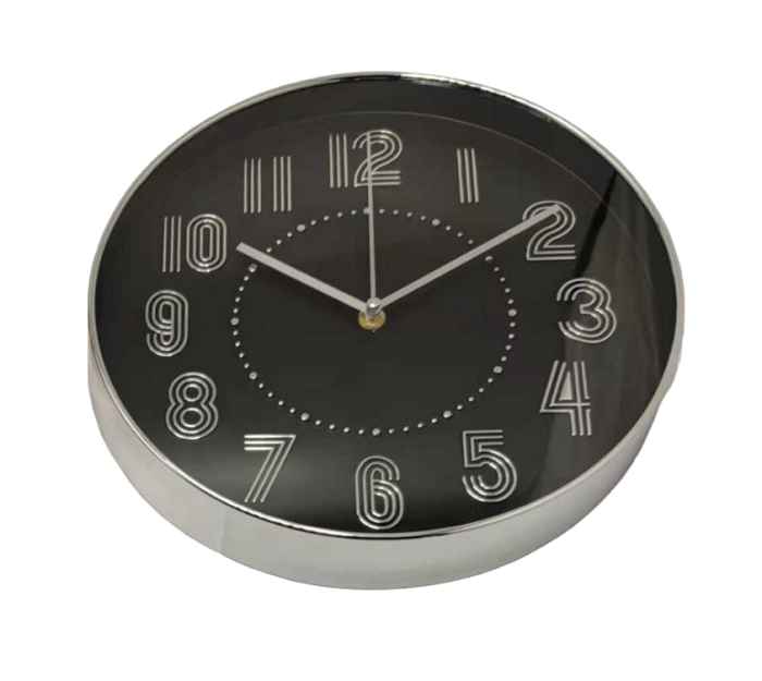 Ρολόι τοίχου - 624 - 30cm - 536245 - Black