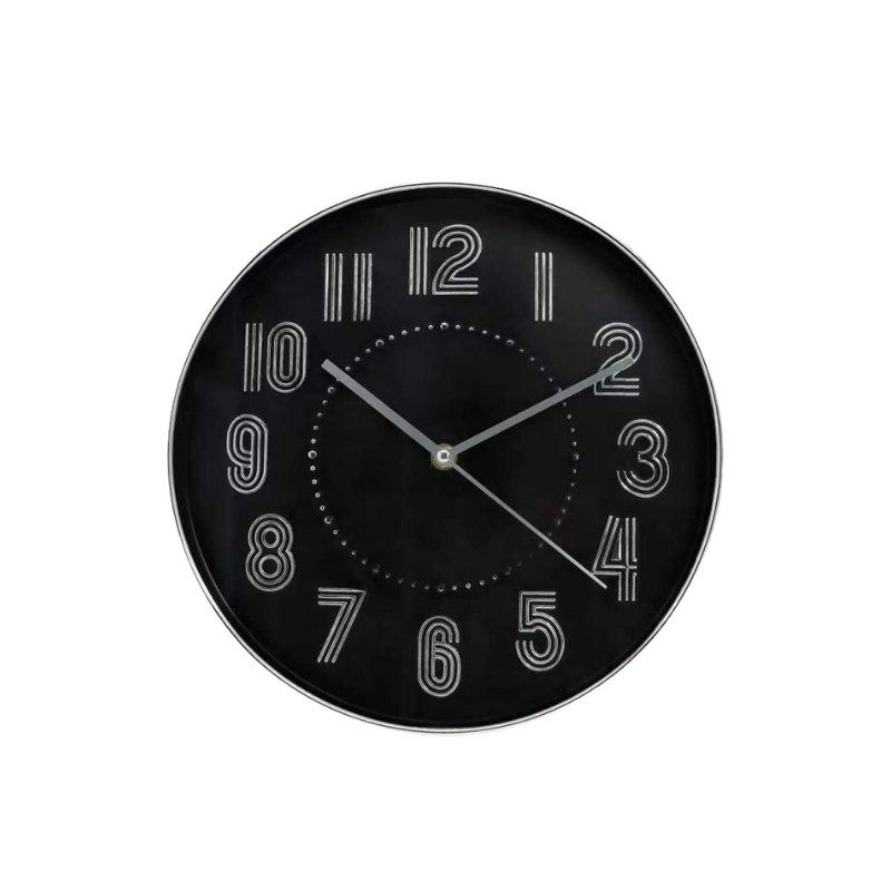 Ρολόι τοίχου - 624 - 30cm - 536245 - Black