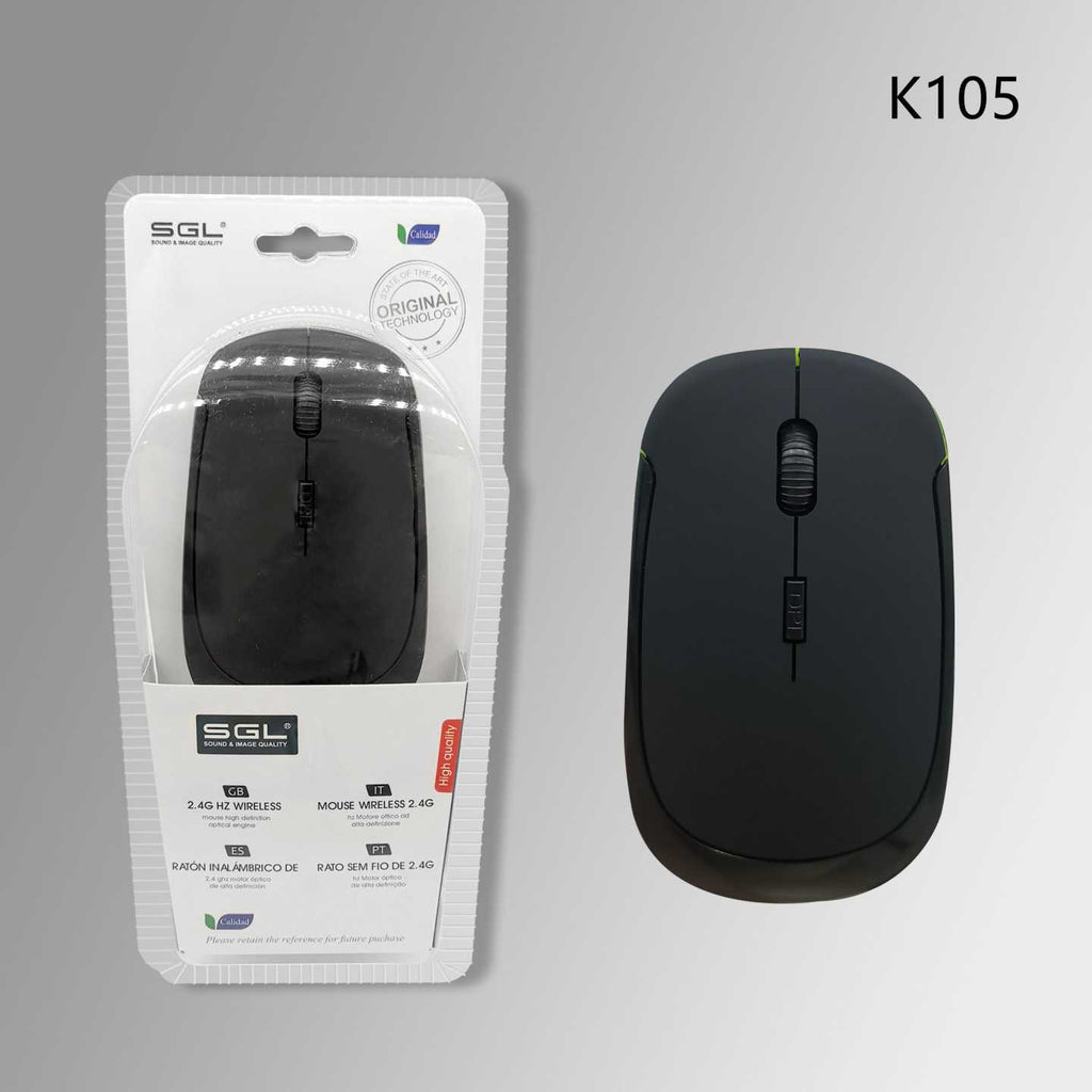 Ασύρματο ποντίκι Η/Υ - K105 - 099040 - Black