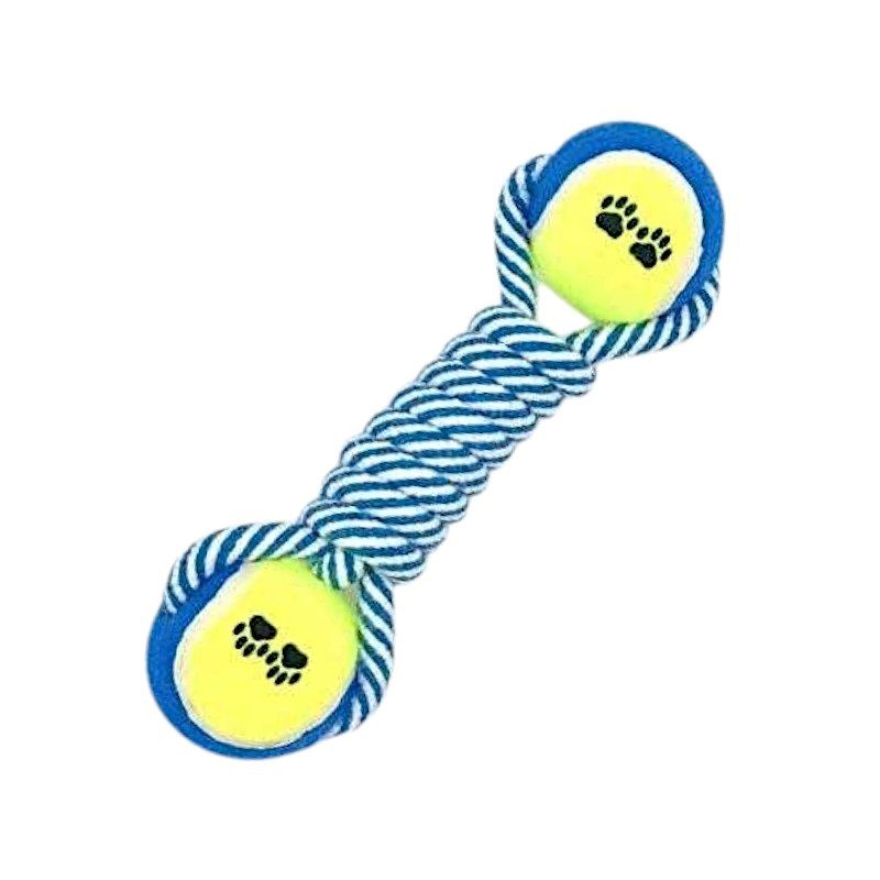 Παιχνίδι σκύλου σχοινί με μπάλες - 23cm - 12pcs - 550567 ΣΠΙΤΙ & ΚΑΤΟΙΚΙΔΙΟ>Είδη κατοικιδίων>Παιχνίδια κατοικιδίων