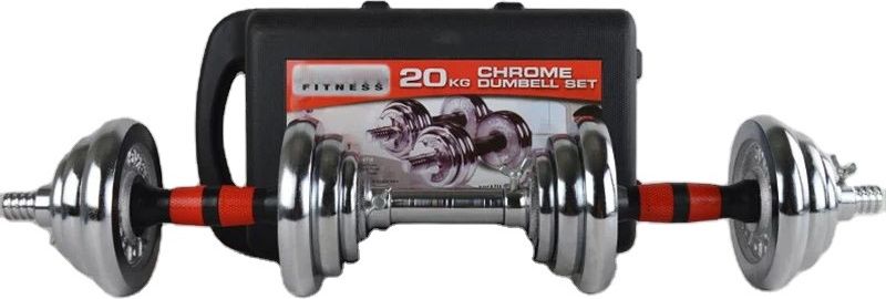 Σετ αλτήρες γυμναστικής με μπάρα - 20kg - 556646 ΥΓΕΙΑ - ΟΜΟΡΦΙΑ & Fitness>Είδη γυμναστικής