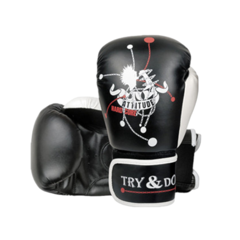 Γάντια πυγμαχίας - Try&Do - 556711 - Black ΥΓΕΙΑ - ΟΜΟΡΦΙΑ & Fitness>Είδη γυμναστικής