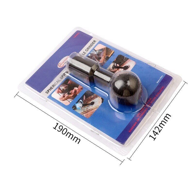 Ράσπα ξύλου στρογγυλή - Hotaitools spherical spindles for angle grinder