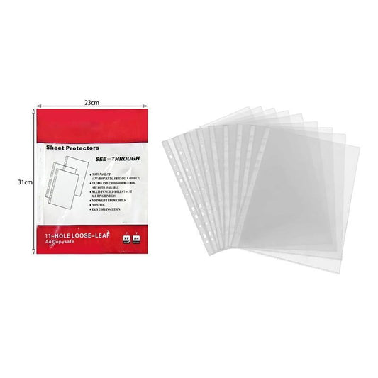 XMZ Ζελατίνες Α4 50τεμ - Sheet Protectors A4 50pcs