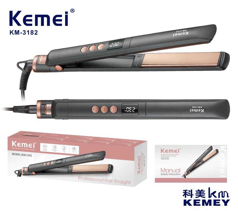 Ισιωτική μαλλιών - KM-3182 - Kemei