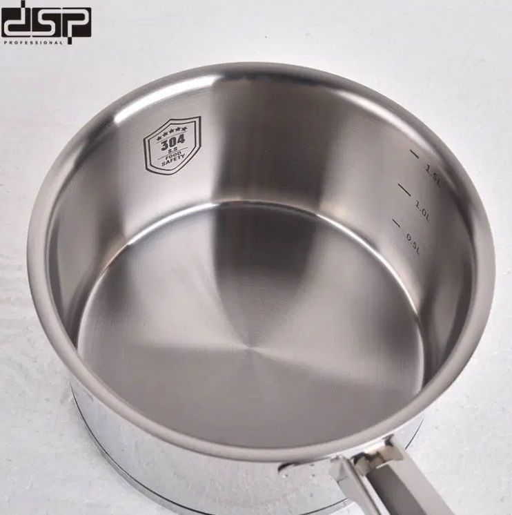 Γαλατιέρα ανοξείδωτη με καπάκι - 1.5L - CS001-A16 - DSP - 562496 ΣΠΙΤΙ & ΚΑΤΟΙΚΙΔΙΟ>Οικιακά είδη>Είδη κουζίνας