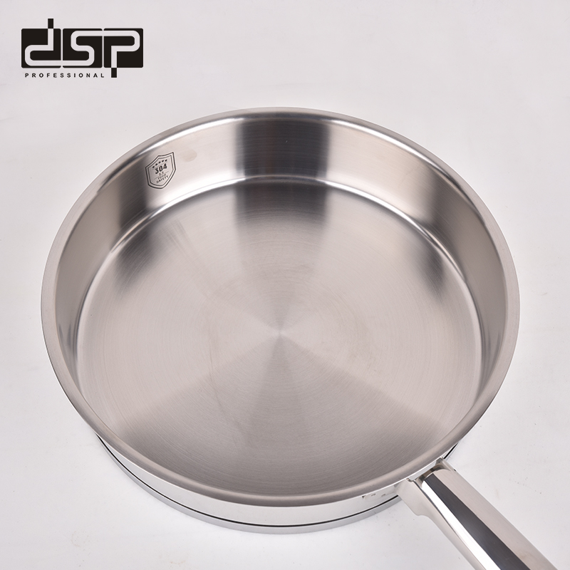 Τηγάνι ανοξείδωτο με καπάκι - 2.5L - CS003-C24 - DSP - 560997