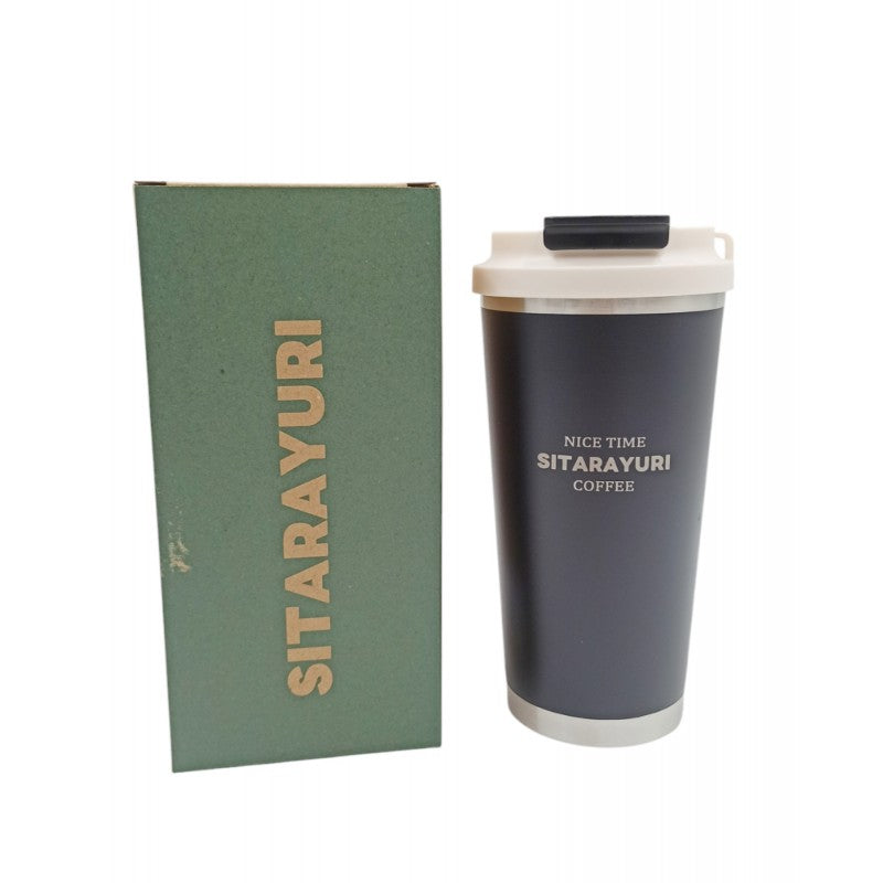 ΑΝΟΞΕΙΔΩΤΟ ΘΕΡΜΟΣ ΜΑΥΡΟ 560ml ZF-028 HOBBY > ΚΑΜΠΙΝΓΚ