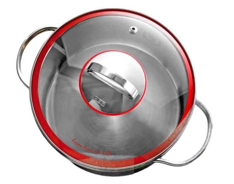 Κατσαρόλα ανοξείδωτη με καπάκι - 3.6L - CS003-B20 - DSP - 561604