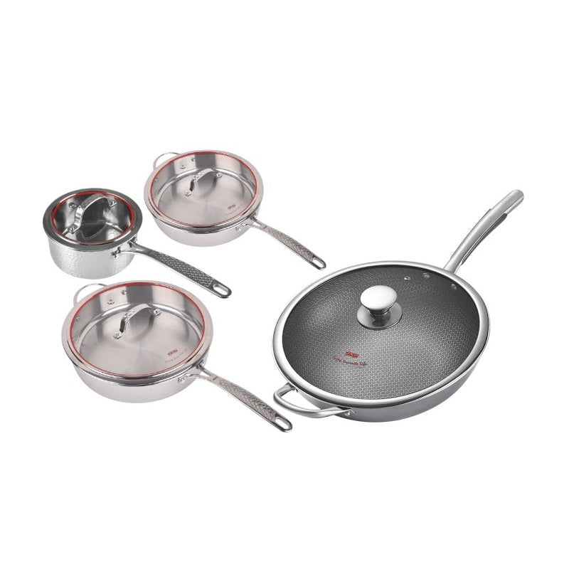 Σετ μαγειρικά σκεύη - 4pcs - CS001-S08 - DSP - 562496 ΣΠΙΤΙ & ΚΑΤΟΙΚΙΔΙΟ>Οικιακά είδη>Είδη κουζίνας