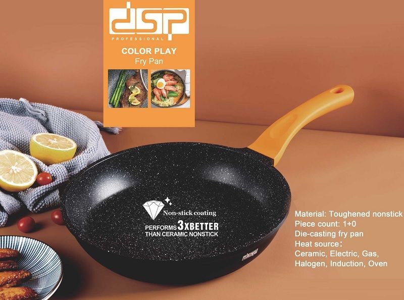 Αντικολλητικό τηγάνι - 1.9L - CA002-C24-Black - DSP - 563226 ΣΠΙΤΙ & ΚΑΤΟΙΚΙΔΙΟ>Οικιακά είδη>Είδη κουζίνας