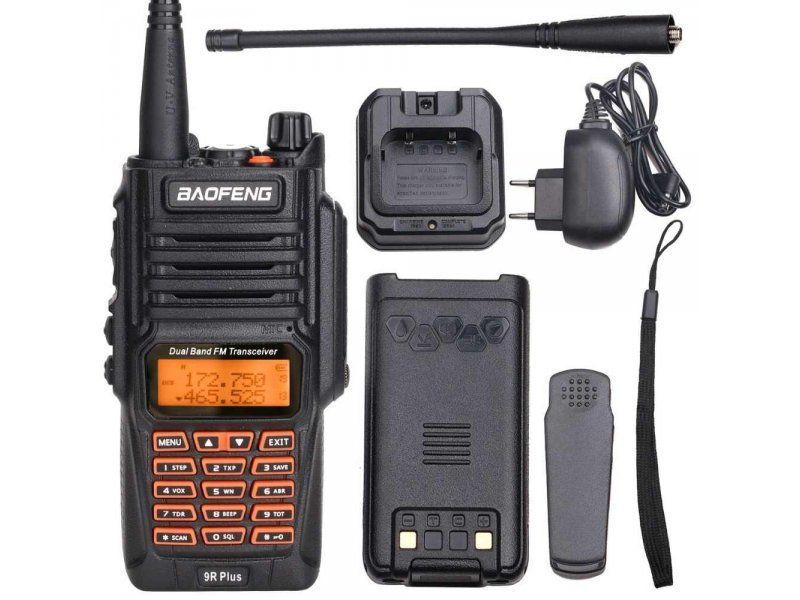 Φορητός πομποδέκτης - UHF/VHF - 8W - UV-9R - Baofeng - 563099 ΕΠΟΧΙΑΚΑ - ΤΟΥΡΙΣΤΙΚΑ - HOBBY>Κυνήγι - παραλία - camping>Φορητοί πομποδέκτες