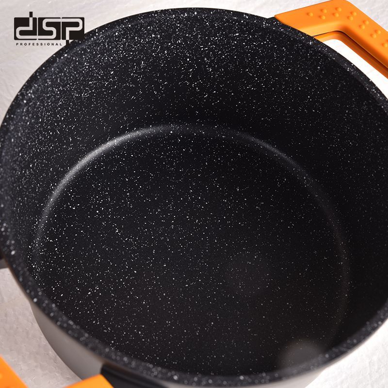Κατσαρόλα αντικολλητική 2 θέσεων - 6.3L - CA004-G32-Black - DSP - 565909