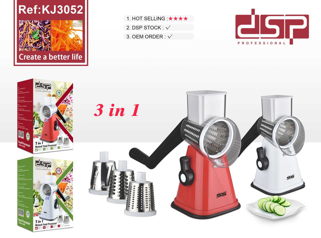 Χειροκίνητος τρίφτης - KJ3052 - DSP - 565817 - Red