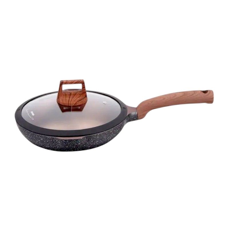 Αντικολλητικό τηγάνι με καπάκι - 2.7L - CA004-CD24-Black - DSP - 569426 ΣΠΙΤΙ & ΚΑΤΟΙΚΙΔΙΟ>Οικιακά είδη>Είδη κουζίνας