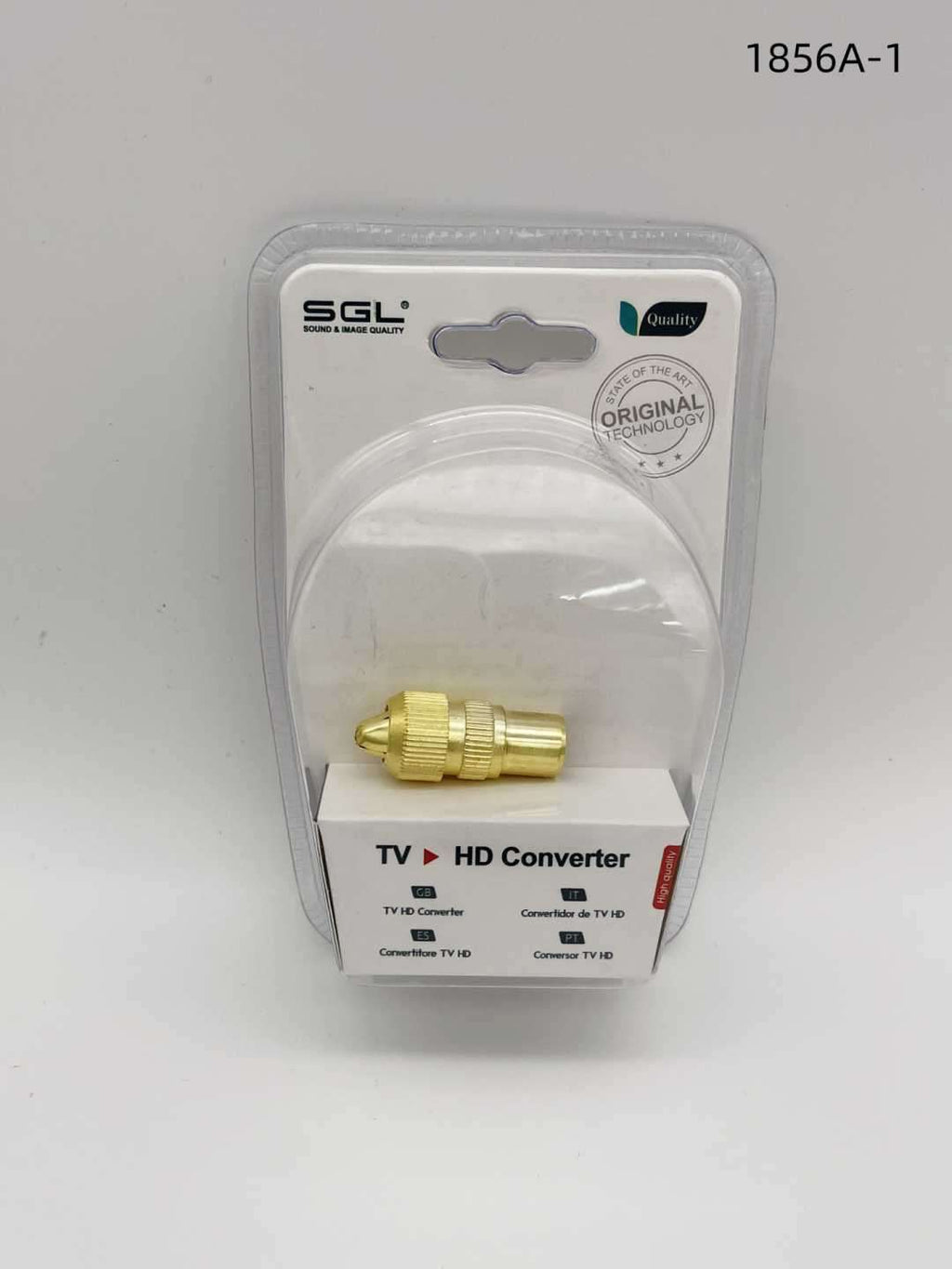 Βύσμα κεραίας TV RF Coaxial - 1856A-1 - 098272