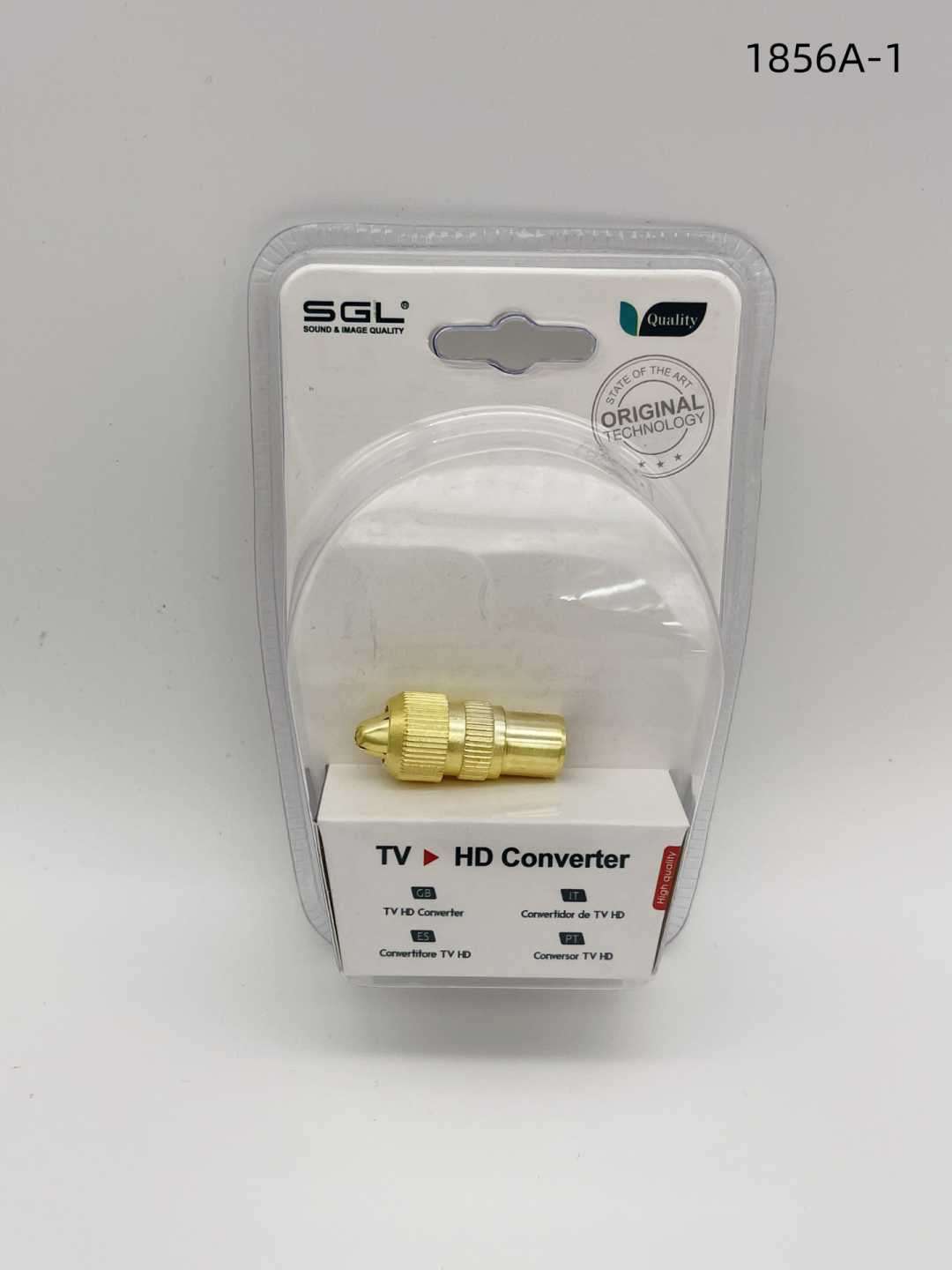 Βύσμα κεραίας TV RF Coaxial - 1856A-1 - 098272