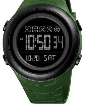 Ψηφιακό ρολόι χειρός - Skmei - 1674 - Green/Black