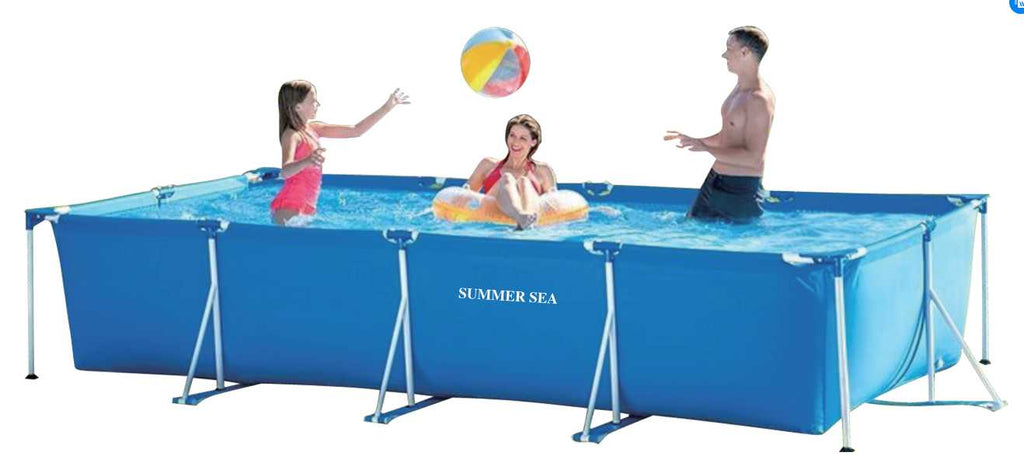 Πισίνα κήπου - SL-C038 - 220*150*43cm - 151684 ΕΠΟΧΙΑΚΑ - ΤΟΥΡΙΣΤΙΚΑ - HOBBY>Κυνήγι - παραλία - camping>Στρώματα θαλάσσης
