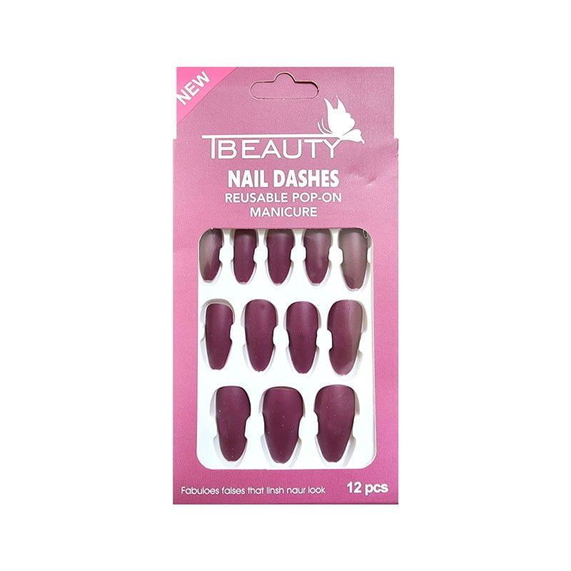 TBeauty Τεχνητά νύχια 12 τμχ - Ψεύτικα νύχια - Angel shopping