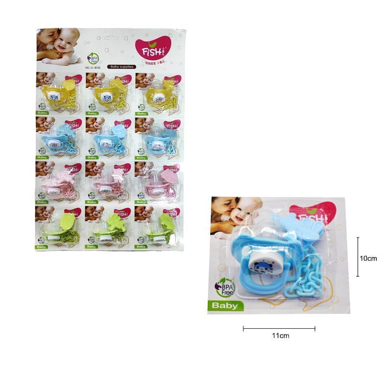 BPA free Βρεφική Πιπίλα Fish Q/JXYR01 - Baby Pacifier