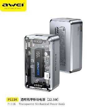 Powerbank - P111K - 10.000mah - 22.5W - AWEI - 006866 ΕΙΔΗ ΤΕΧΝΟΛΟΓΙΑΣ>Gadgets>Αξεσουάρ smartphone