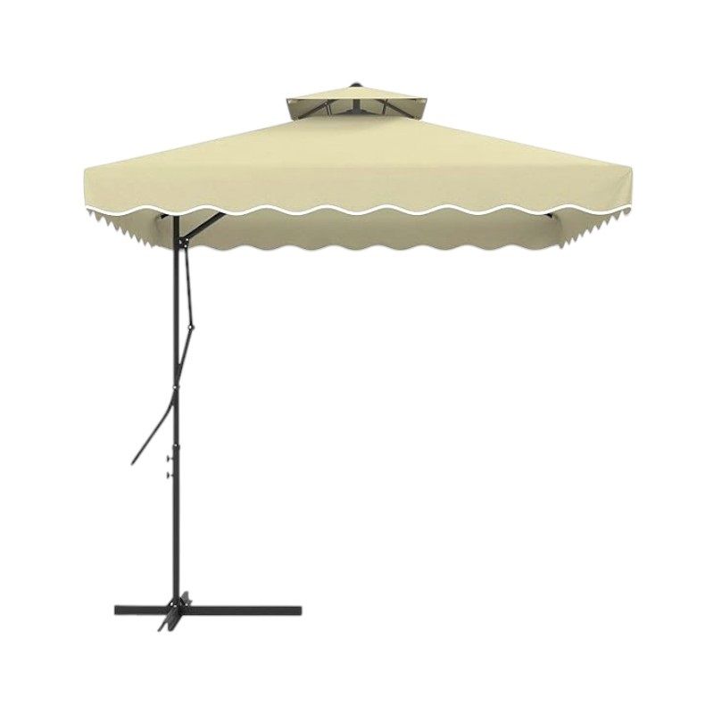 Ομπρέλα κήπου κρεμαστή - YB3099 - 585359 - Beige ΕΠΟΧΙΑΚΑ - ΤΟΥΡΙΣΤΙΚΑ - HOBBY>Κυνήγι - παραλία - camping>Ομπρέλες θαλάσσης