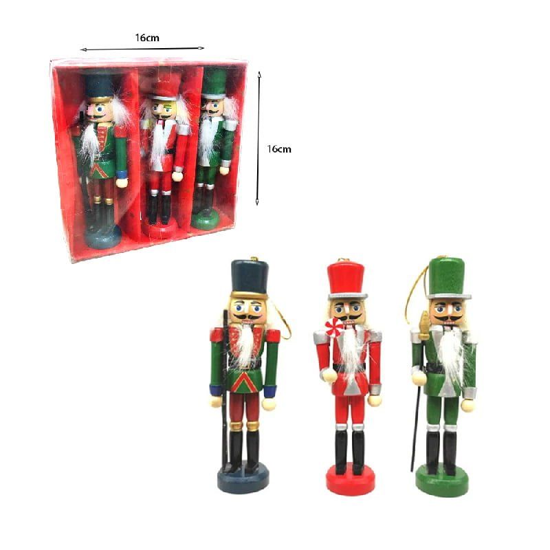 Ξύλινα χριστουγεννιάτικα στρατιωτάκια - Christmas soldier deco