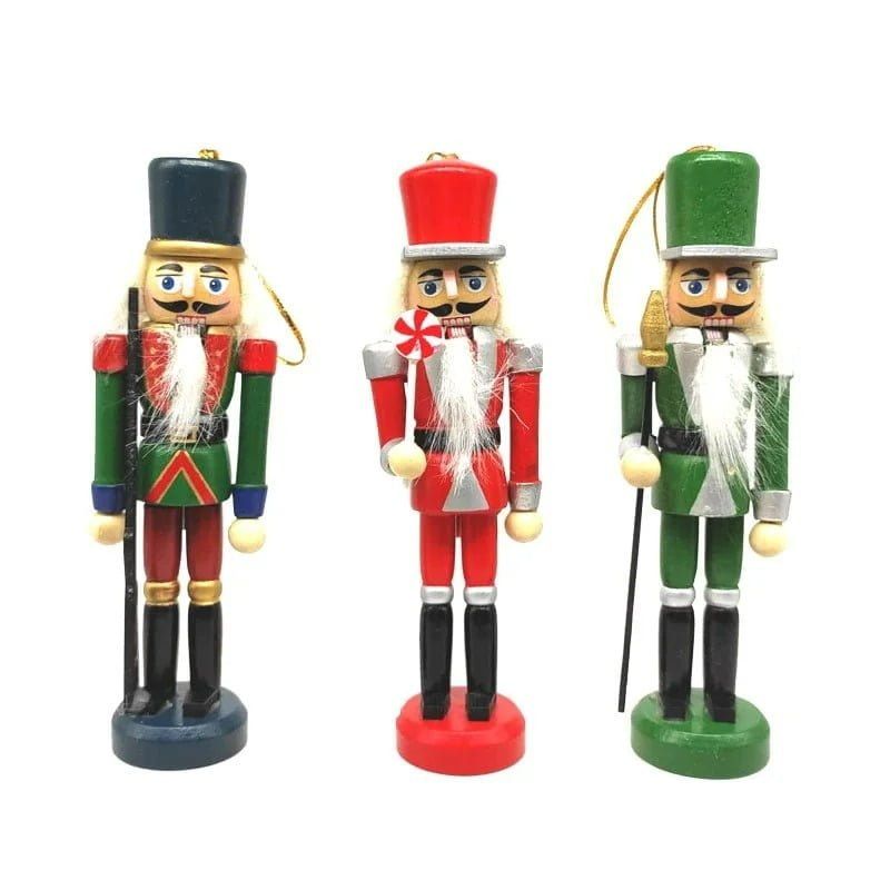 Ξύλινα χριστουγεννιάτικα στρατιωτάκια - Christmas soldier deco
