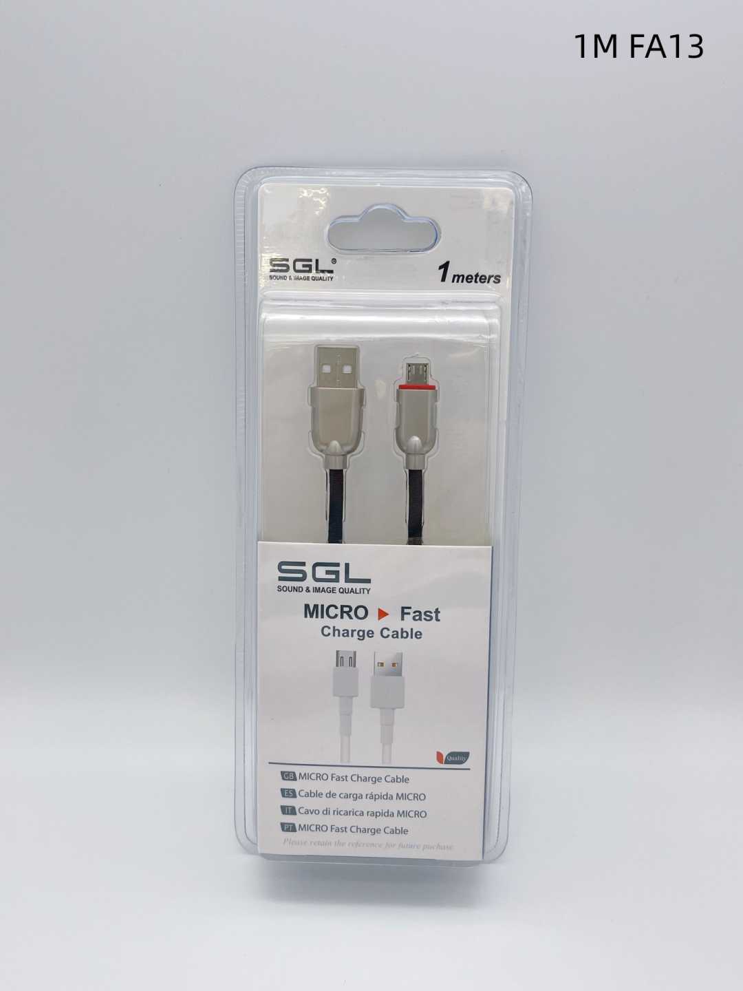 Καλώδιο φόρτισης & data - Micro USB - Fast Charge - FA13 - 1m - 099149