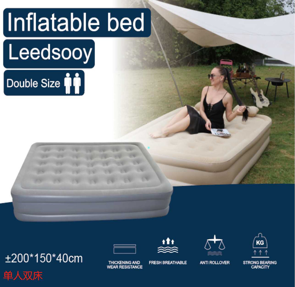 Φουσκωτό στρώμα θαλάσσης & camping μονό - 812464 - Beige