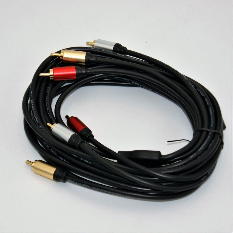 ΚΑΛΩΔΙΟ ΗΧΟΥ ΣΤΕΡΕΟ 1.8m 3RCA ΣΕ 3RCA ANDOWL QY-AV01 ΚΕΝΤΡΙΚΟ > ΗΧΟΣ ΚΑΙ ΕΙΚΟΝΑ > ΑΞΕΣΟΥΑΡ ΗΧΟΥ ΚΑΙ ΕΙΚΟΝΑΣ