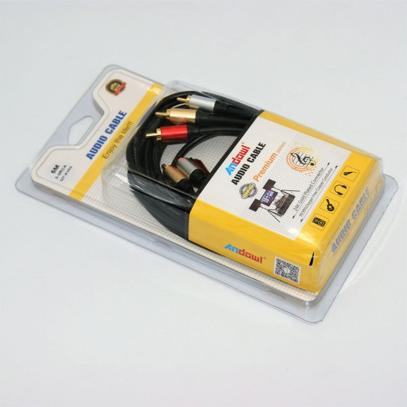 ΚΑΛΩΔΙΟ ΗΧΟΥ ΣΤΕΡΕΟ 1.8m 3RCA ΣΕ 3RCA ANDOWL QY-AV01 ΚΕΝΤΡΙΚΟ > ΗΧΟΣ ΚΑΙ ΕΙΚΟΝΑ > ΑΞΕΣΟΥΑΡ ΗΧΟΥ ΚΑΙ ΕΙΚΟΝΑΣ