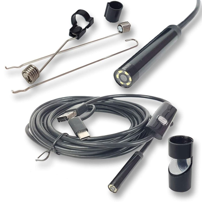 ΕΝΔΟΣΚΟΠΙΚΗ ΚΑΜΕΡΑ 5m 7.0mm TYPE-C & MICRO USB HL-06334 ΚΕΝΤΡΙΚΟ > ΕΙΔΗ ΥΠΟΛΟΓΙΣΤΩΝ > ΠΕΡΙΦΕΡΕΙΑΚΑ > ΗΧΟΣ/ΧΕΙΡΙΣΤΗΡΙΑ/WEBCAMS