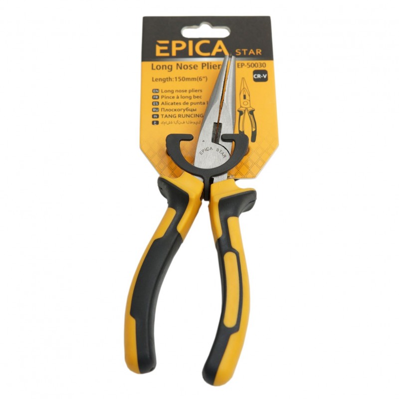 ΠΕΝΣΑ ΜΕ ΜΑΚΡΙΑ ΜΥΤΗ 6" 150mm CR-V EPICA STAR EP-50030 ΕΡΓΑΛΕΙΑ > ΧΕΙΡΟΣ > ΠΕΝΣΕΣ
