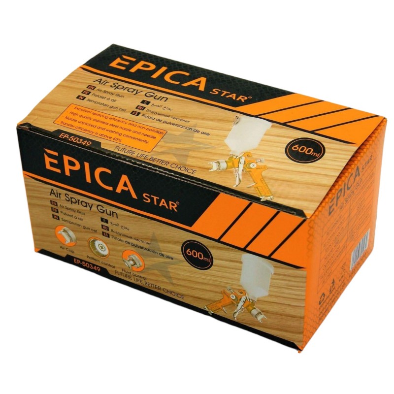 ΠΙΣΤΟΛΙ ΑΕΡΟΣ ΒΑΦΗΣ ΑΝΩ ΔΟΧΕΙΟ 600ml EPICA STAR EP-50349 ΕΡΓΑΛΕΙΑ > ΧΕΙΡΟΣ > ΑΛΛΑ ΕΡΓΑΛΕΙΑ ΧΕΙΡΟΣ