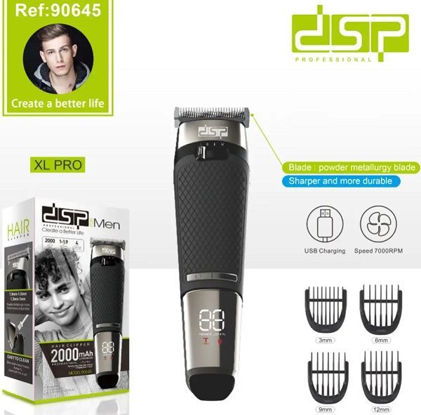 Κουρευτική μηχανή - 90645 - DSP - 614375 ΥΓΕΙΑ - ΟΜΟΡΦΙΑ & Fitness>Είδη κομμωτηρίου>Κουρευτικές μηχανές