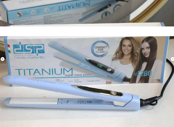 Ισιωτική μαλλιών - Titanium - 10733 - DSP - 615785 ΥΓΕΙΑ - ΟΜΟΡΦΙΑ & Fitness>Είδη κομμωτηρίου>Ισιωτικές μαλλιών και ηλεκτρικές βούρτσες