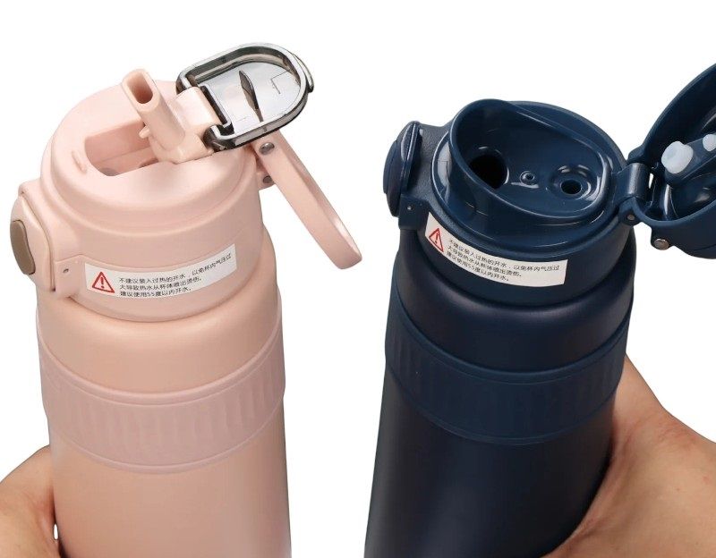 Φορητό παγούρι-θερμός - 800ml - 616274 - Brown