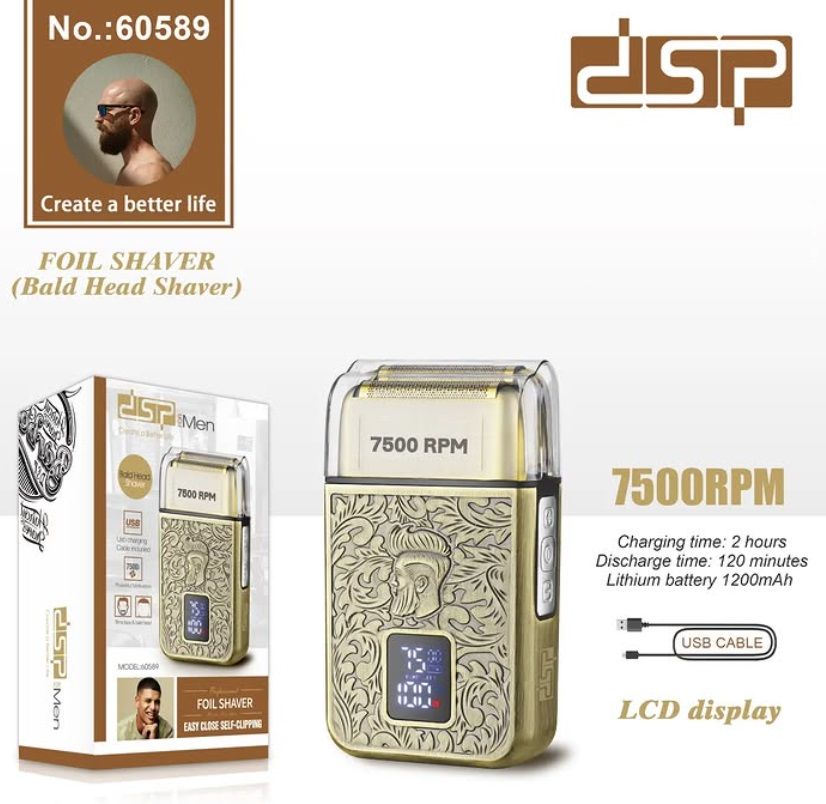Ξυριστική μηχανή - Shaver - 60589 - DSP - 617628 ΥΓΕΙΑ - ΟΜΟΡΦΙΑ & Fitness>Είδη κομμωτηρίου>Ξυριστικές μηχανές
