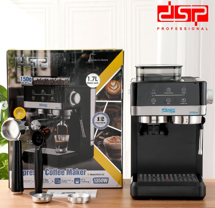 Μηχανή Espresso με μύλο - KA3123 - DSP - 617826